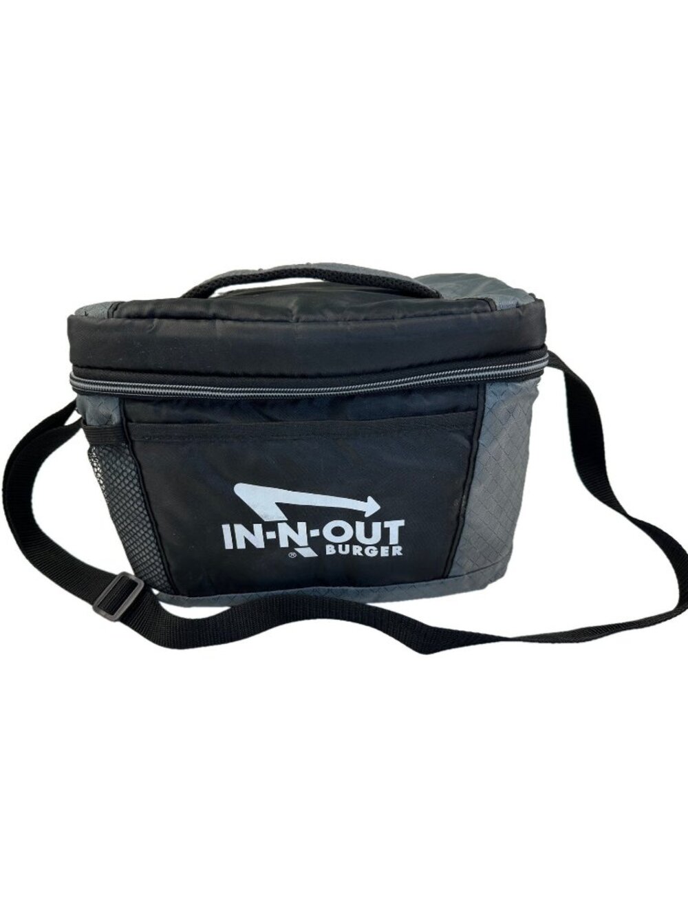 In-N-Out Burger Insulated Cooler Lunch Tote Black Bag